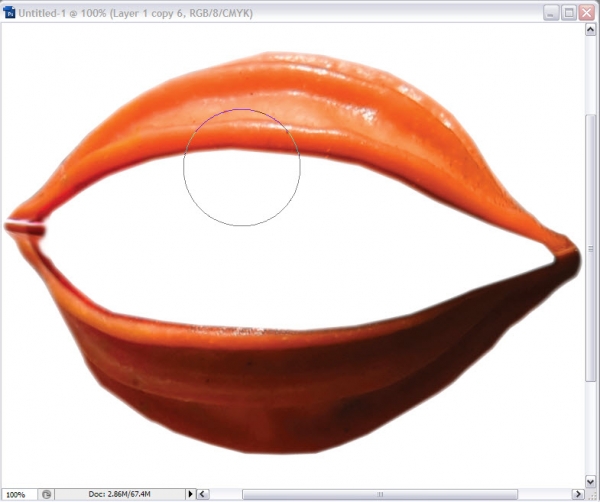 Creation of Macro Dragon Eye: Step 6